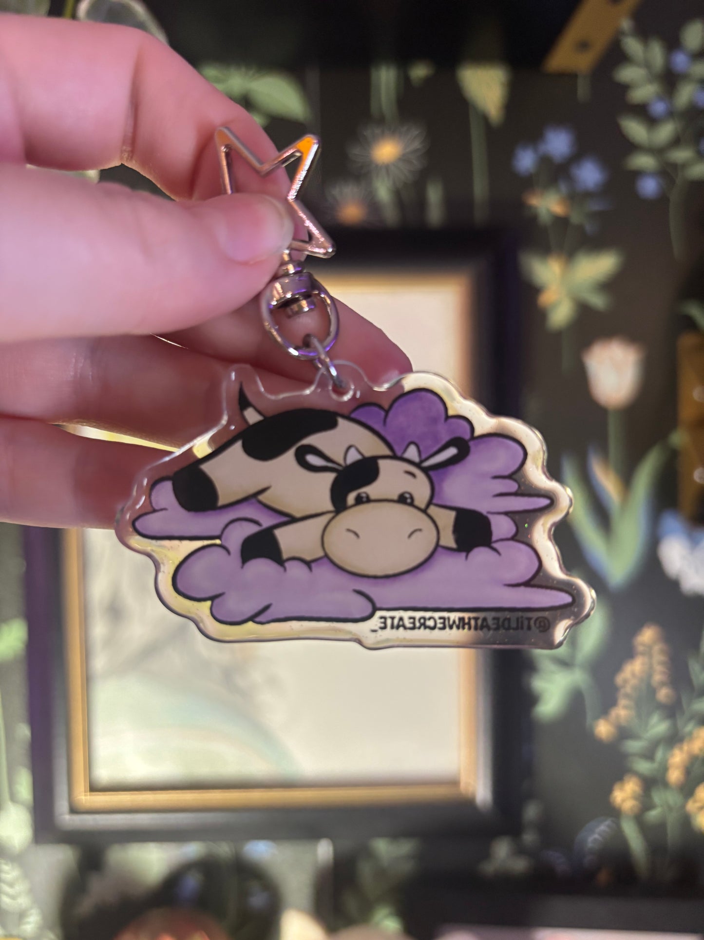Plushie Cow Keychain