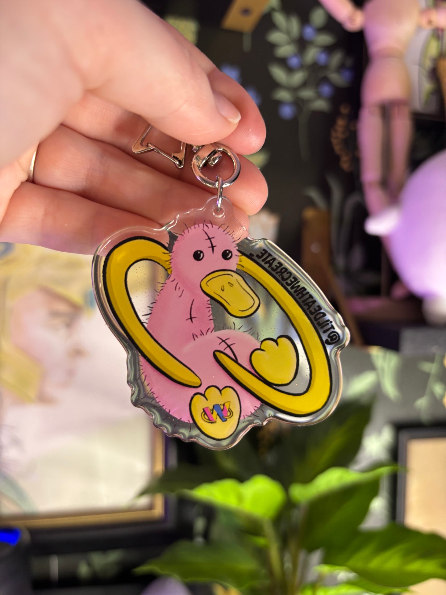 Plushies Googles Keychain