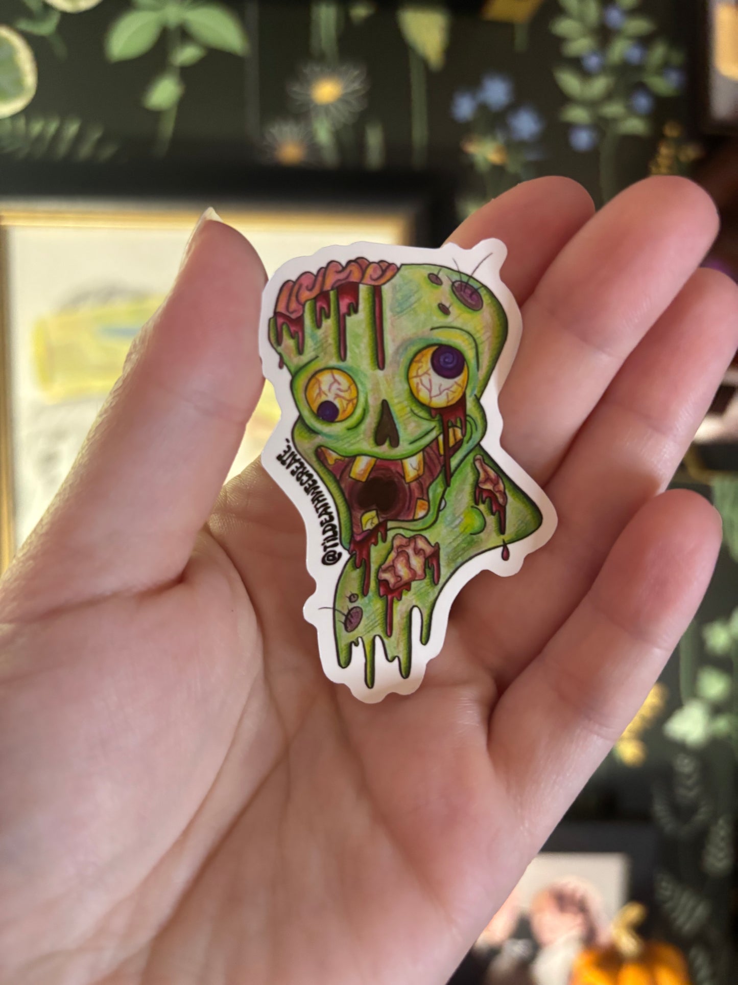 Zombie Sticker