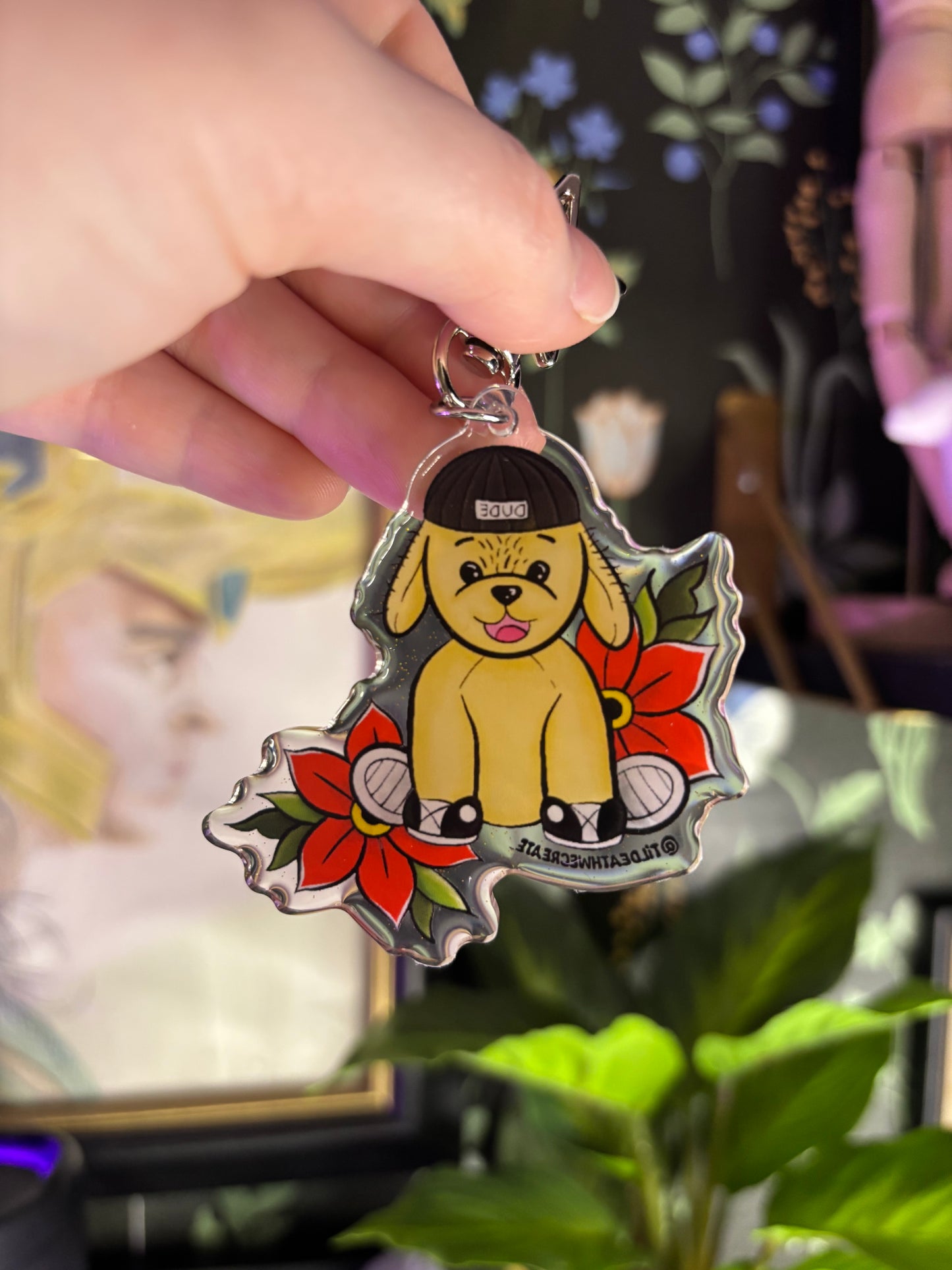 Dude Plushie Keychain