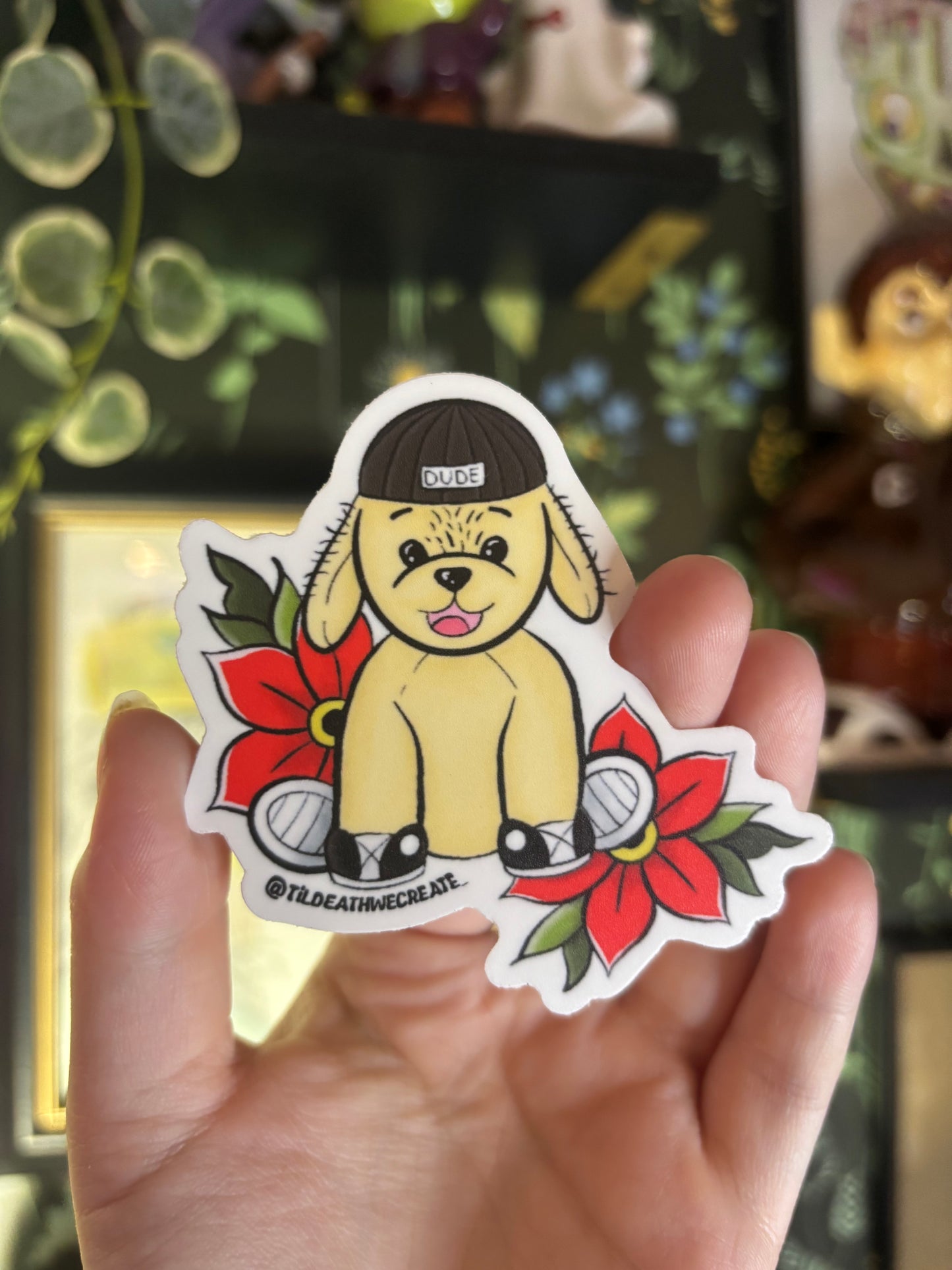 Dude Plushie Sticker
