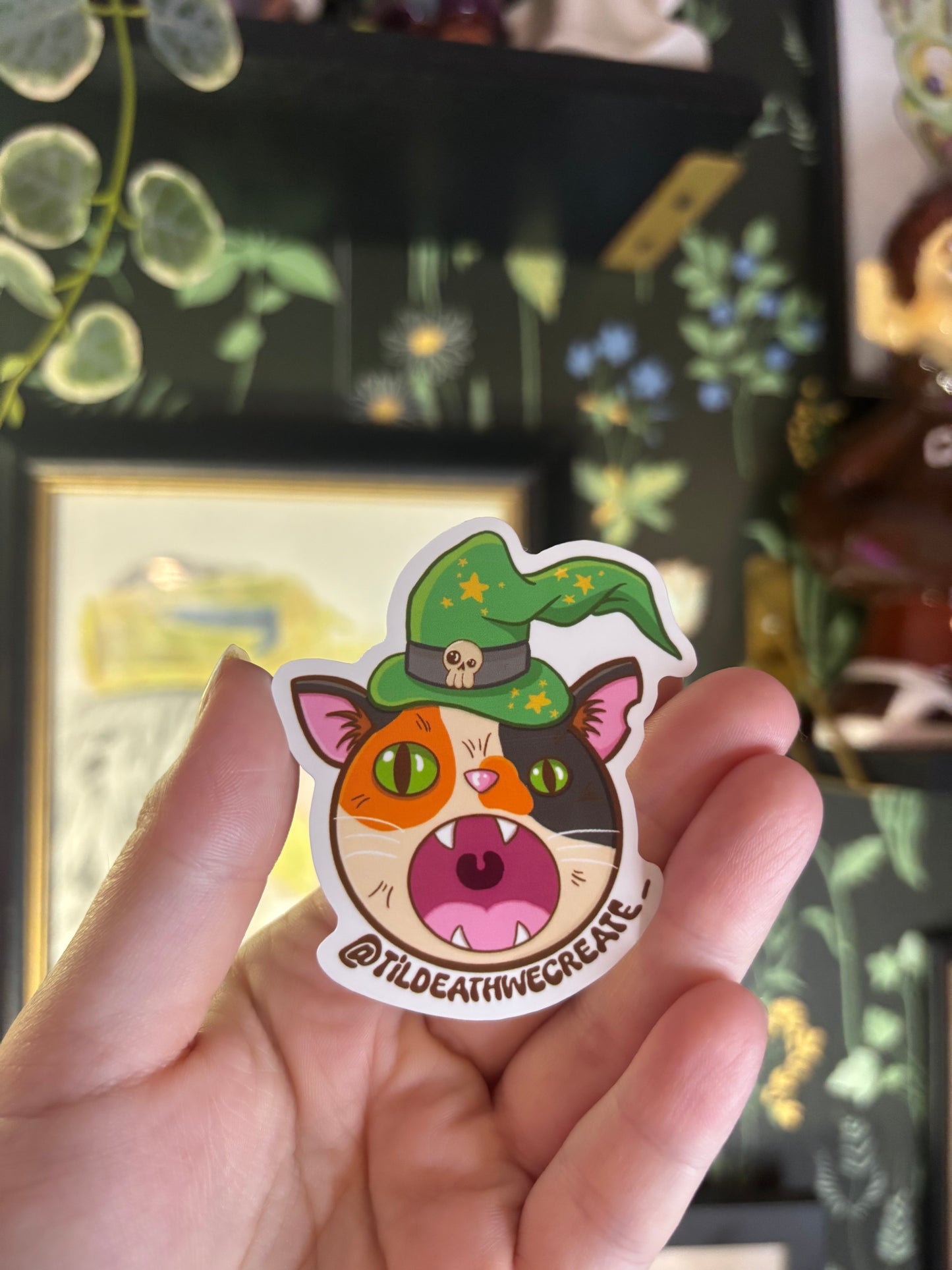 Wizard Cat Sticker