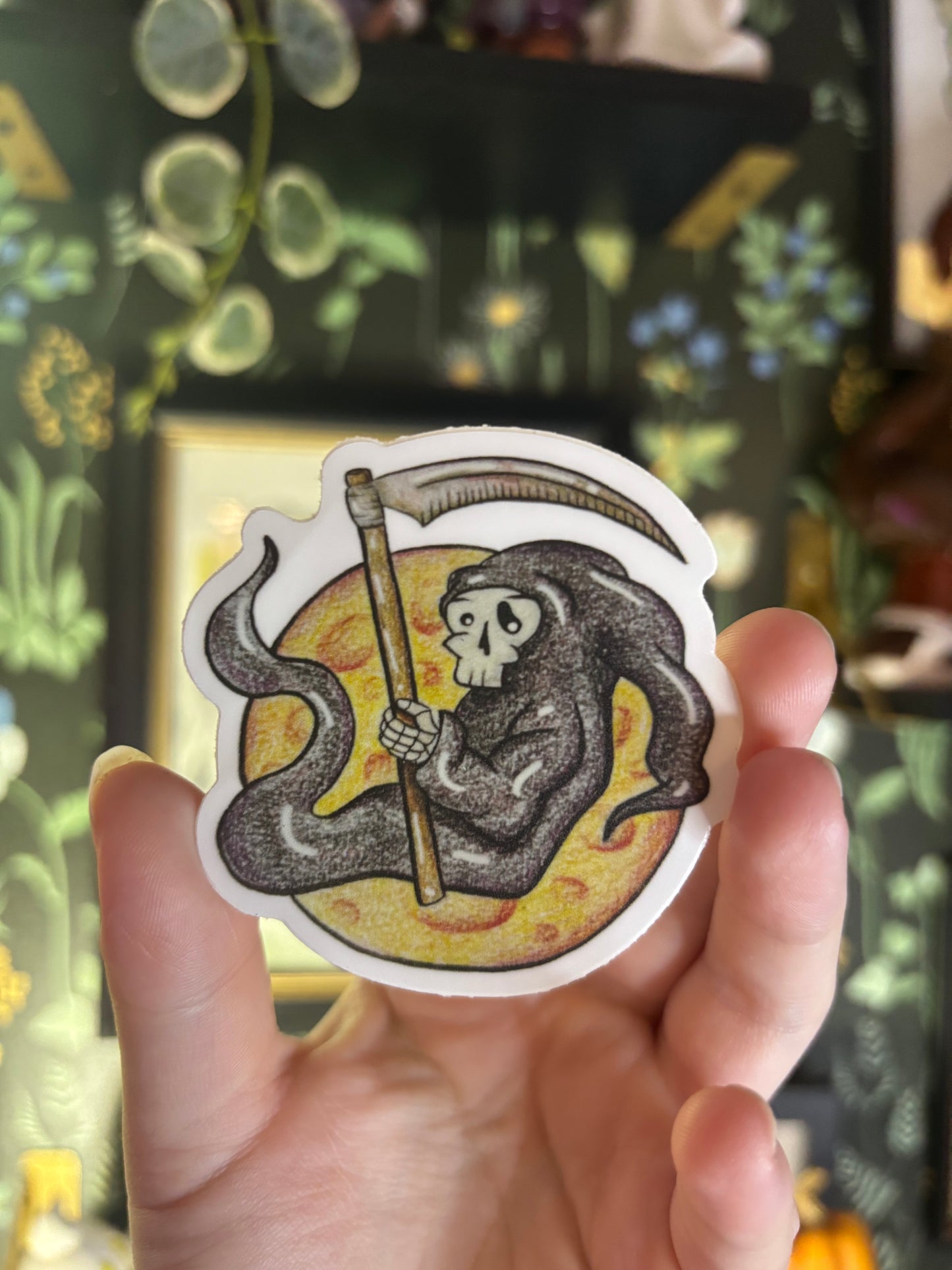 Grim Reaper Sticker