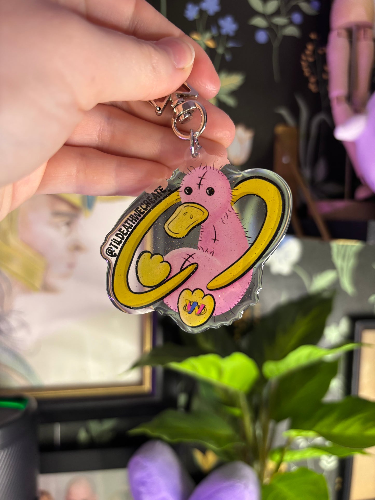 Plushies Googles Keychain