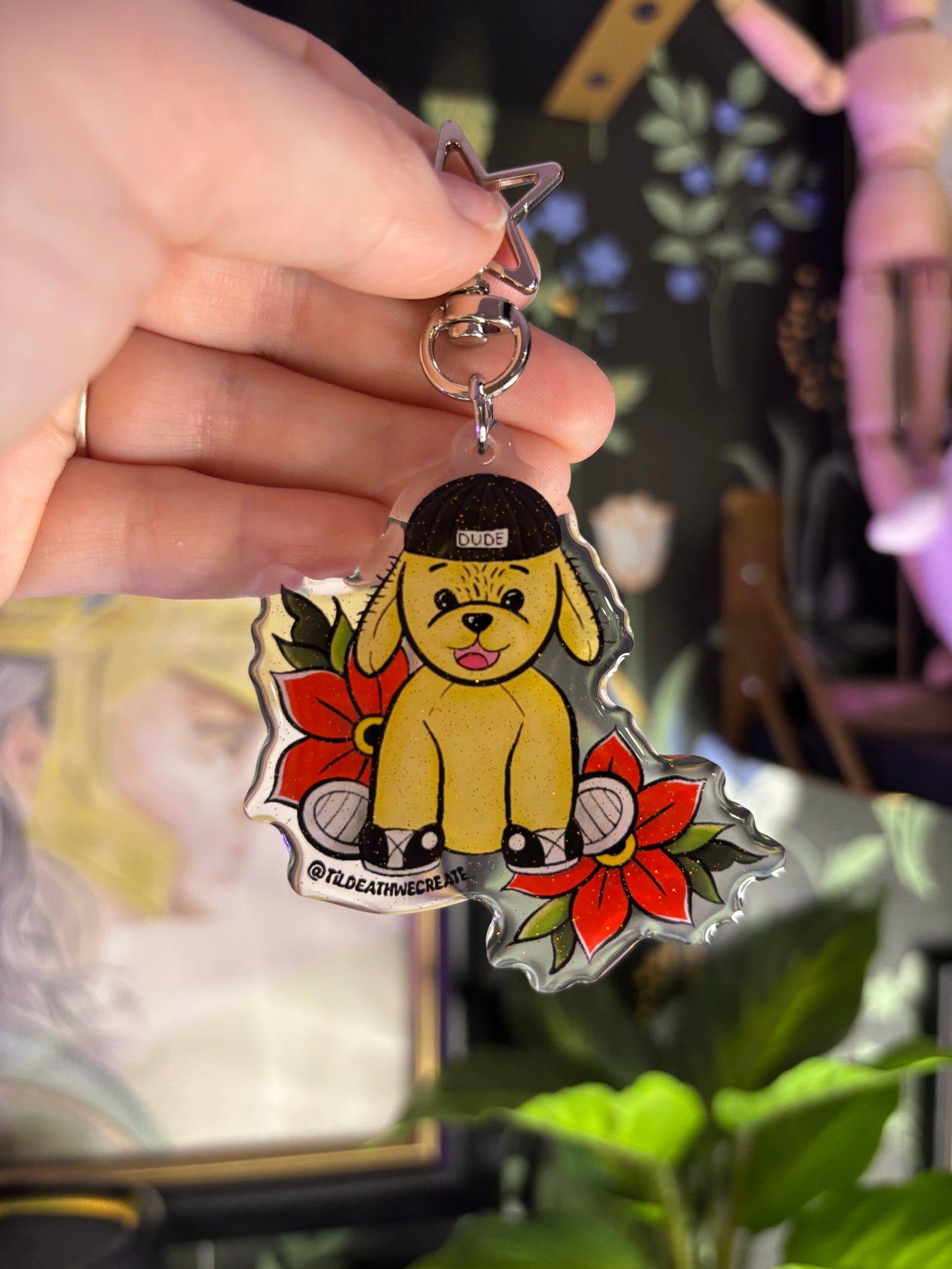 Dude Plushie Keychain