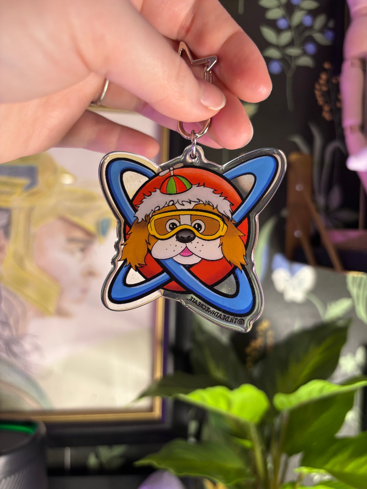 Goober’s Lab Keychain