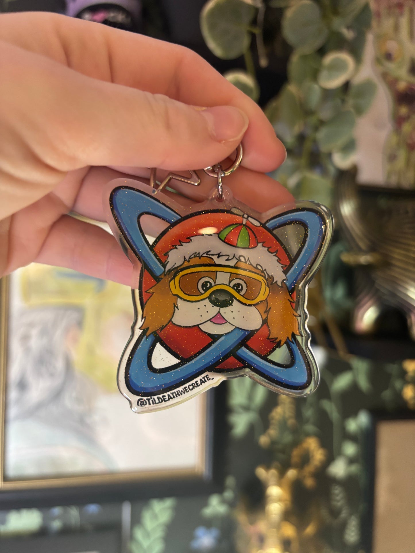 Goober’s Lab Keychain