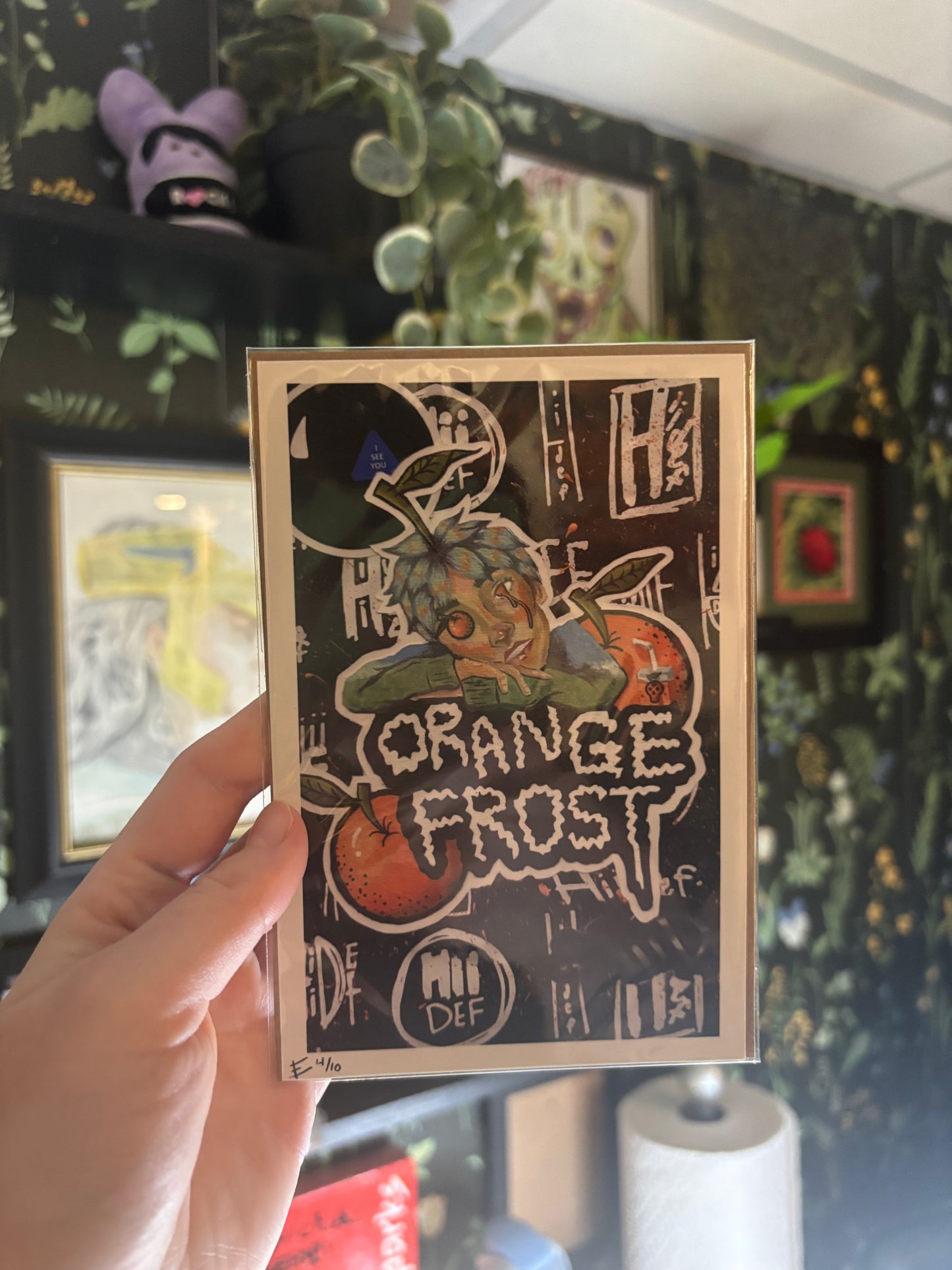 Orange Frost 4x6 Print